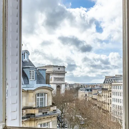 Apartamento Elegance Parisienne : Vue Arc-de-triomphe París